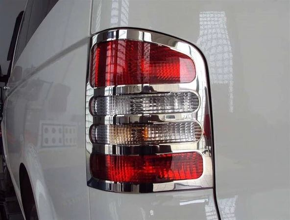 OMSA VW T5 Multivan Krom Stop Çerçevesi 2 Parça 2003-2010 Arası - 4