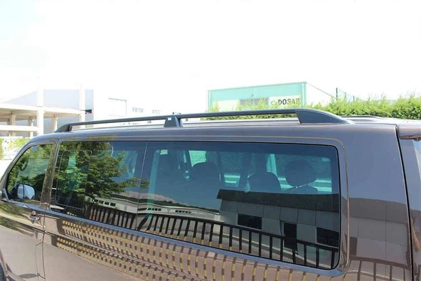 VW T6.1 Transporter Elegance Tavan Çıtası Siyah Uzun Şase 2020-2023 Arası - Resim 2