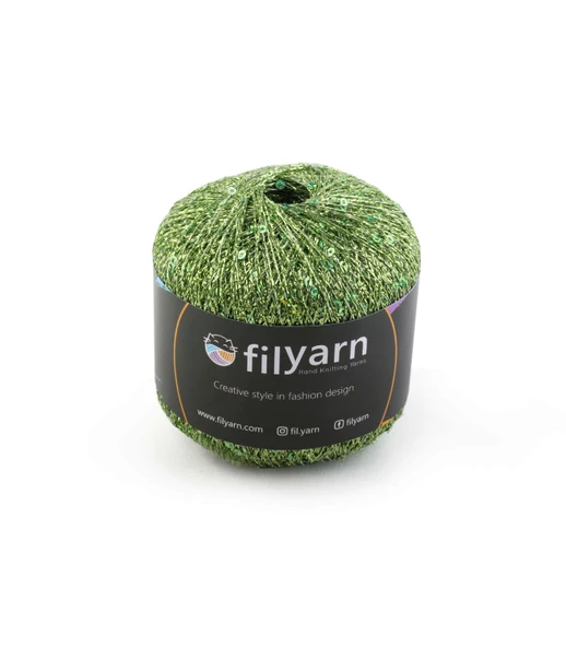 Galaxy Simli Pullu Örgü İpi Amigurumi Süsleme İpi Çanta İpi Kombin İpi El İşi Malzemeleri - 8