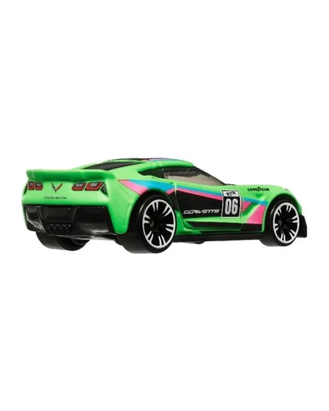 Hot Wheels Neon Yarış Arabası Corvette C7 Z06 HRW81 - 2