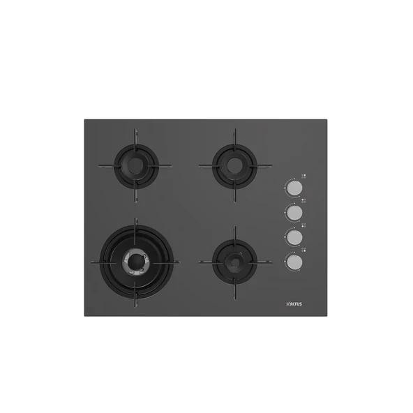 ALTUS ALA 322 G-ALA 535 G-ALA 189 DG Antrasit Gri Ankastre Set - Resim 2