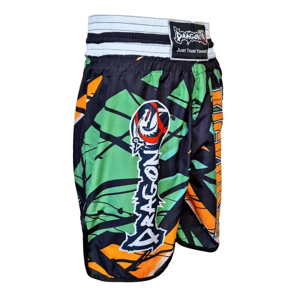 DragonDo KB245 Kick Boks Şortu Kick Boxing Antrenman Şortu Dijital Baskılı Desenli Şort - 5