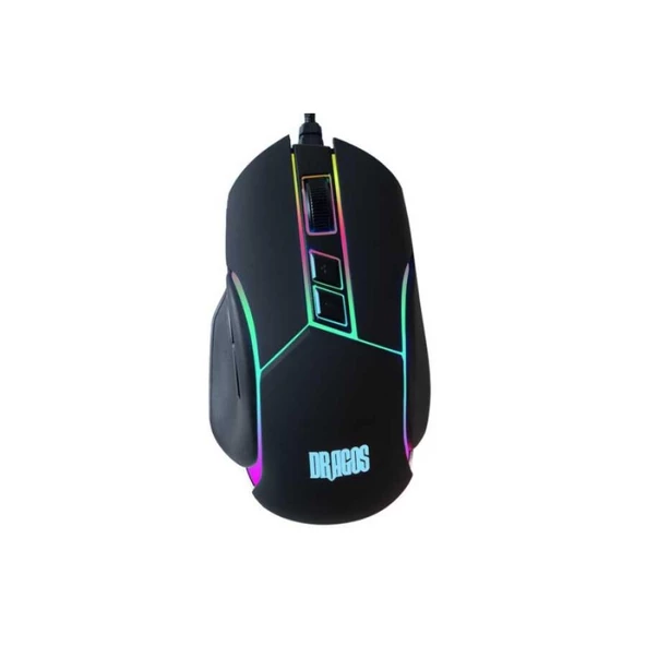 Dragos Neonstorm M10K 10400 DPI Makrolu RGB Gaming Mouse