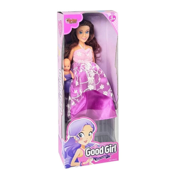 WG-115153 Hamile Bebek 29 cm -Vardem Oyuncak - 2