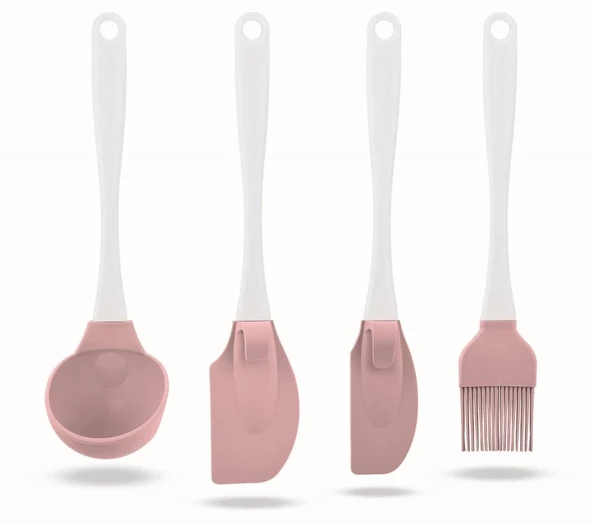 SİLİCOLİFE SERVİS SETİ SİLİKON KEPÇE, BÜYÜK SPATULA, KÜÇÜK SPATULA, FIRÇA - 4