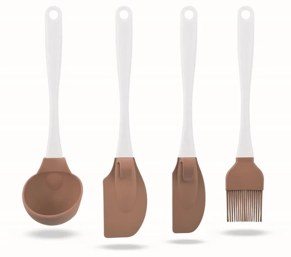 SİLİCOLİFE SERVİS SETİ SİLİKON KEPÇE, BÜYÜK SPATULA, KÜÇÜK SPATULA, FIRÇA - 2