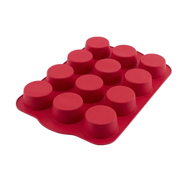 SİLİCOLİFE 12'Lİ SİLİNDİR MUFFİN KALIBI - 5