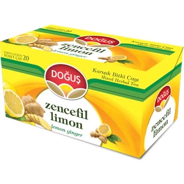 Doğuş Çay Zencefil Limon 40 gr 12'li