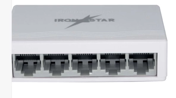 IRONSTAR IRS 005-5 PORT 10/100 ETHER- NET SWİTCH;Class