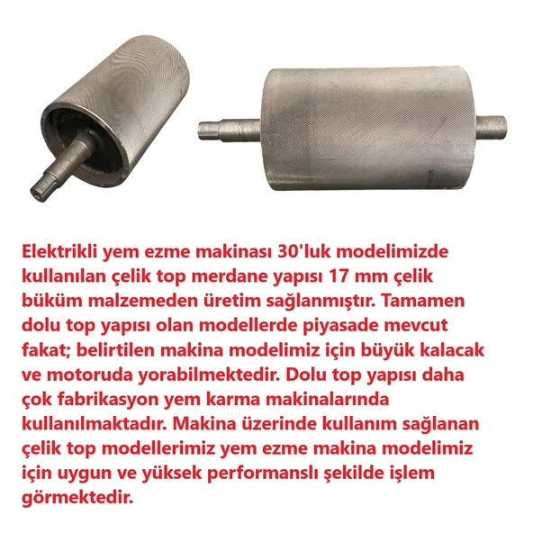 Tarımgaraj Elektrikli Yem Ezme Makinası 30'luk - 3
