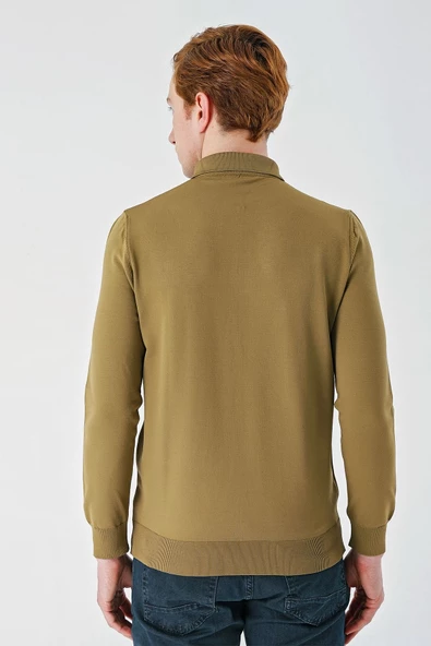 Bal Örme Polo Yaka Klasik Slim Fit Dar Kesim Triko 1012235269 - 7