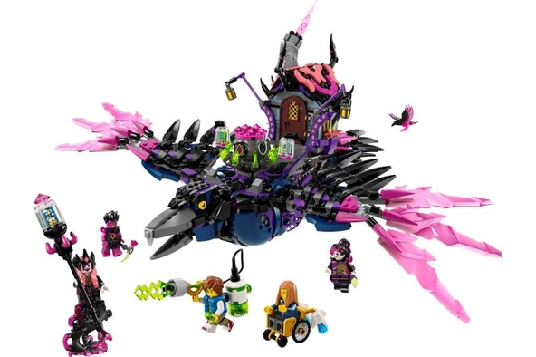 LEGO Dreamzzz 71478 The Never Witch's Midnight Raven - Resim 3