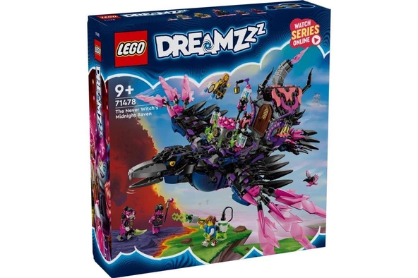 LEGO Dreamzzz 71478 The Never Witch's Midnight Raven