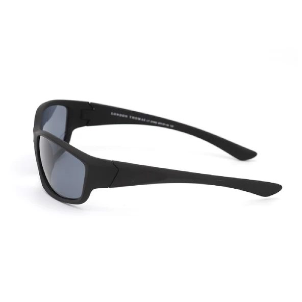 Di Caprio DC18198M Mat Siyah Kavisli Spor Model Erkek Güneş Gözlüğü - 4