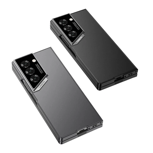 Galaxy Z Fold 6 Kılıf Ultra İnce Kamera Korumalı Sert Rubber Redclick Procase Kapak - Resim 3