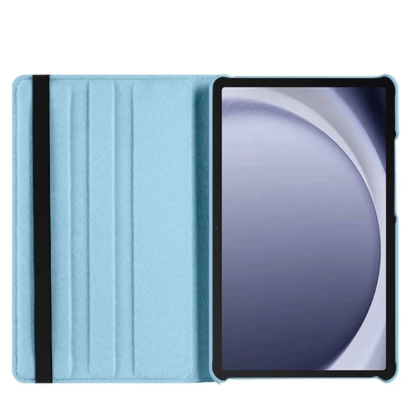 Galaxy Tab A9 Plus X210 11 İnç Redclick Dönebilen Yatay Dikey Standlı Kılıf - Resim 11