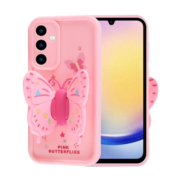 Galaxy A25 Kılıf Kamera Korumalı Figür Tasarımlı Redclick Kapya Kapak - 7