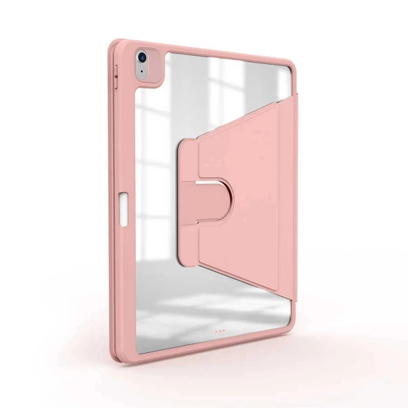 Apple iPad Air 11 2024 Kılıf Redclick Kalem Bölmeli Dönebilen Standlı Kılıf - 8