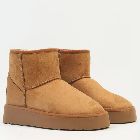 Pierre Cardin 52706 Yüksek Tabanlı Kadın Nubuk Bot - 2