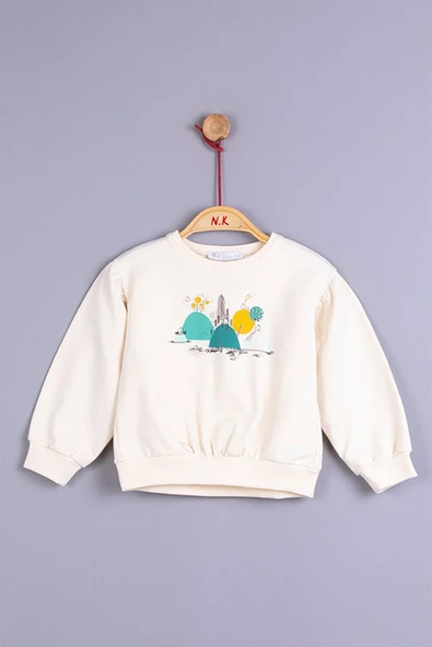 Nk Kids NM33630 Kız Bebek Milas Sweat - 2