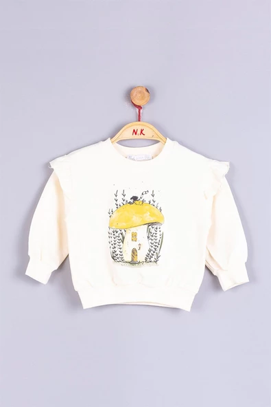 Nk Kids NM33631 Kız Bebek Mantar Sweat - 3