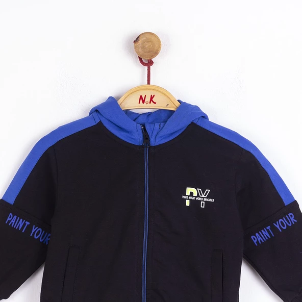 NK KİDS Nm43608 Erkek Bebek Garnili Ferm. Hırka - 8