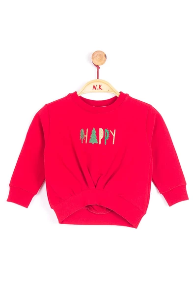 Nk Kids NM33607 Kız Bebek Happy Sweat - 6