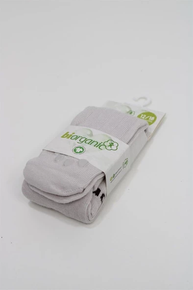 Biorganil 68368 Organik Bebek Kaydırmaz Külotlu Çorap ürün görseli