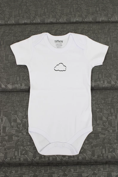 Tiffany Basic Bebek Yarım Kollu Body - Resim 12