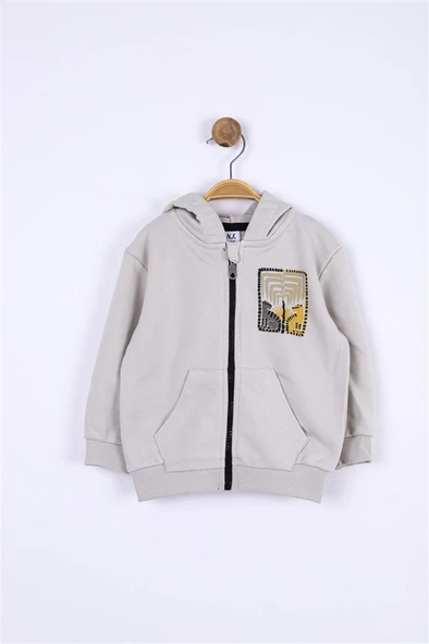 Erkek Bebek Tiger Fermuarlı Hırka - 10