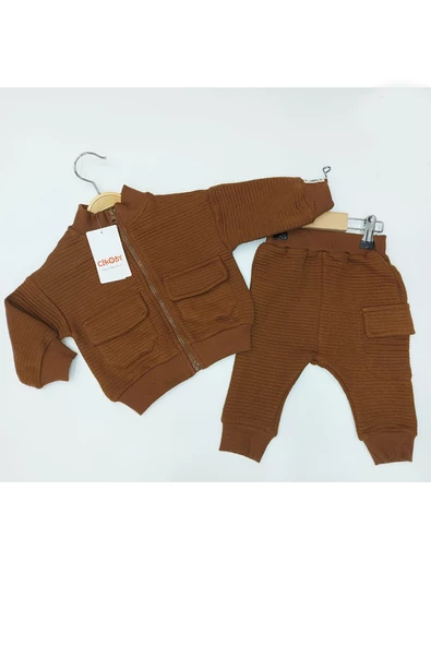Erkek Bebek Eşofman Takımı - Resim 3