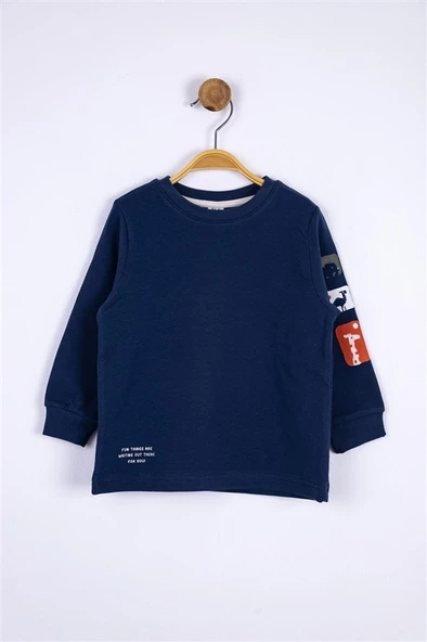 Erkek Bebek Fun Uzun Kollu Tshirt - Resim 3