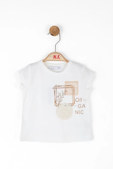 Kız Bebek Organic Tshirt 36608