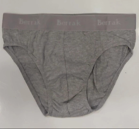 BERRAK 1071 ERKEK BELİ LASTİKLİ SLİP KÜLOT TEKLİ - 4