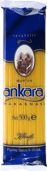 Nuhun Ankara Makarnası Spagetti 5 x 500 G