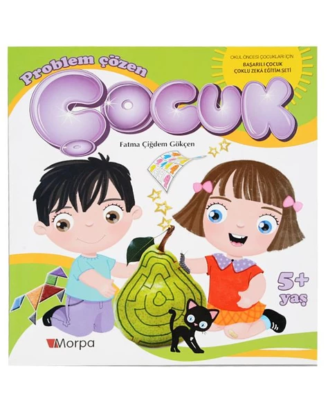 5 Yaş Başarılı Çocuk Çoklu Zeka Eğitim Seti Morpa Yayınları - 8
