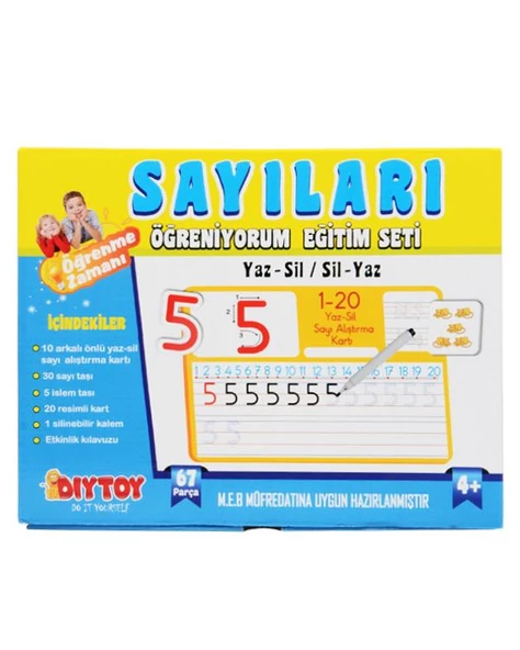 Diytoy Sayıları Öğreniyorum Eğitim Seti ürün görseli
