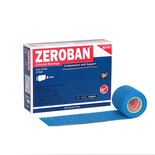 Zeroban 5 cm x 4,5 m Lıme Blue - 4