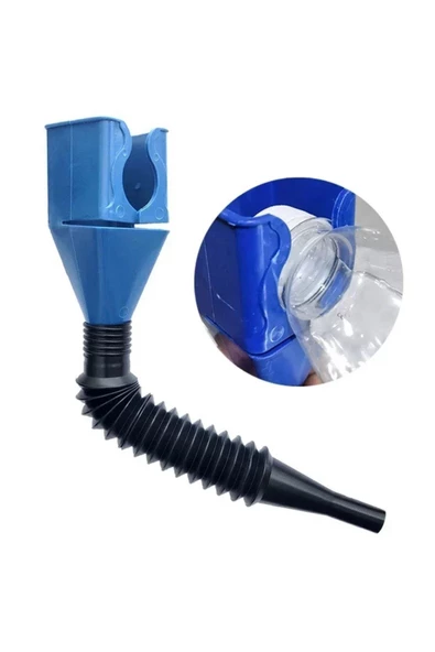BUFFER® Araba ve Motorsikletler İçin Katlanabilir Plastik Motor Yağ Hunisi - 10