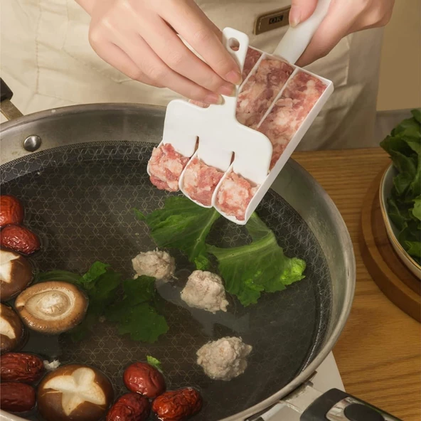 Buffer® Pratik 3lü Top Köfte Misket Köfte Yapma Aparatı Kalıp - 3