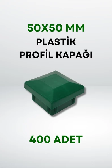 Plastik Profil Kapağı 50x50 MM (400 Adet) - 2