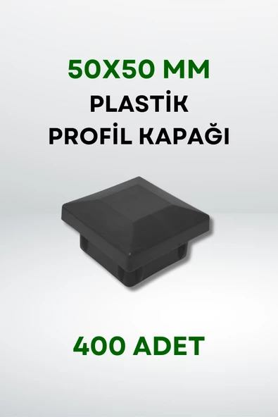 Plastik Profil Kapağı 50x50 MM (400 Adet) - 4