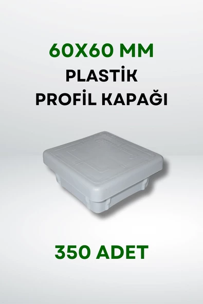 Plastik Profil Kapağı 60x60 MM (350 Adet) - 5