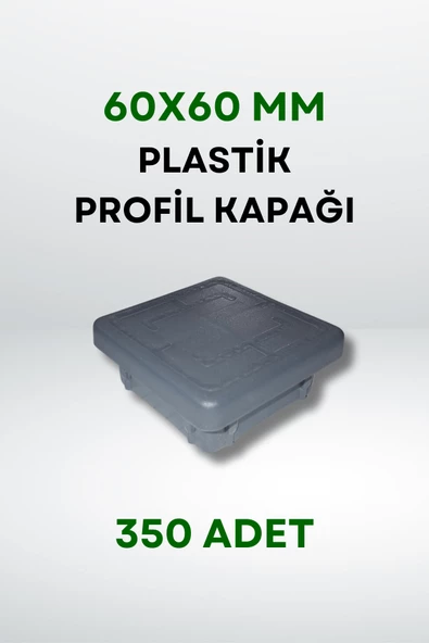 Plastik Profil Kapağı 60x60 MM (350 Adet) - 4