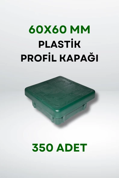 Plastik Profil Kapağı 60x60 MM (350 Adet) - 2
