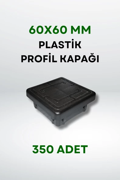 Plastik Profil Kapağı 60x60 MM (350 Adet) - 3