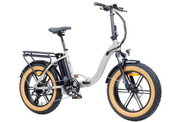 CORELLİ QUINOX-S  FAT BIKE ELEKTRİKLİ KATLANIR BİSİKLET 42CM MD 20 JANT 8 VİTES HAKİ