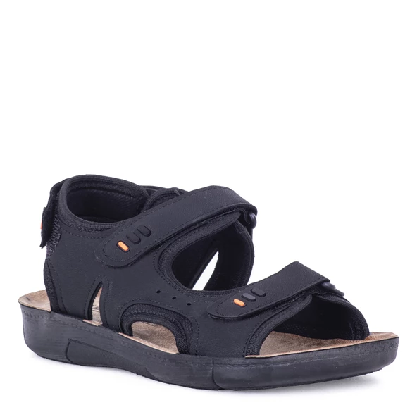 Ghattix Yulo Yazlık Erkek Günlük Sandalet Tam Kalıp Cırtlı - 2