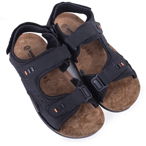 Ghattix Yulo Yazlık Erkek Günlük Sandalet Tam Kalıp Cırtlı - 4