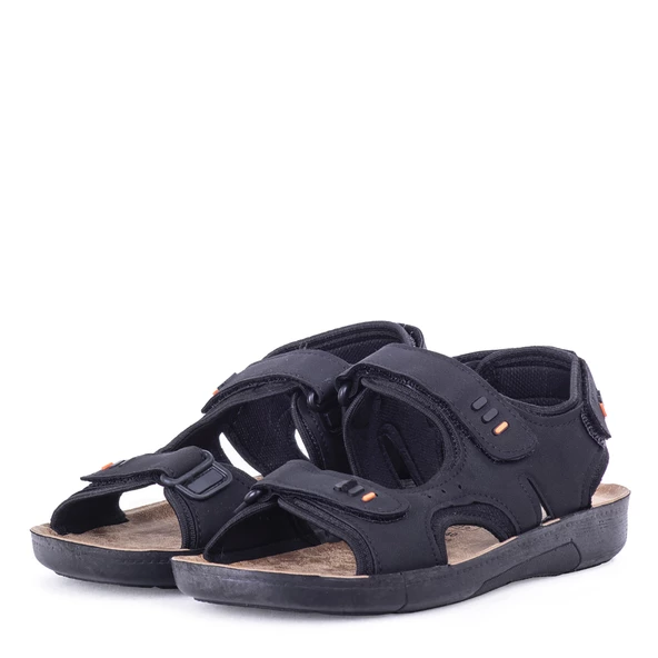 Ghattix Yulo Yazlık Erkek Günlük Sandalet Tam Kalıp Cırtlı - 3